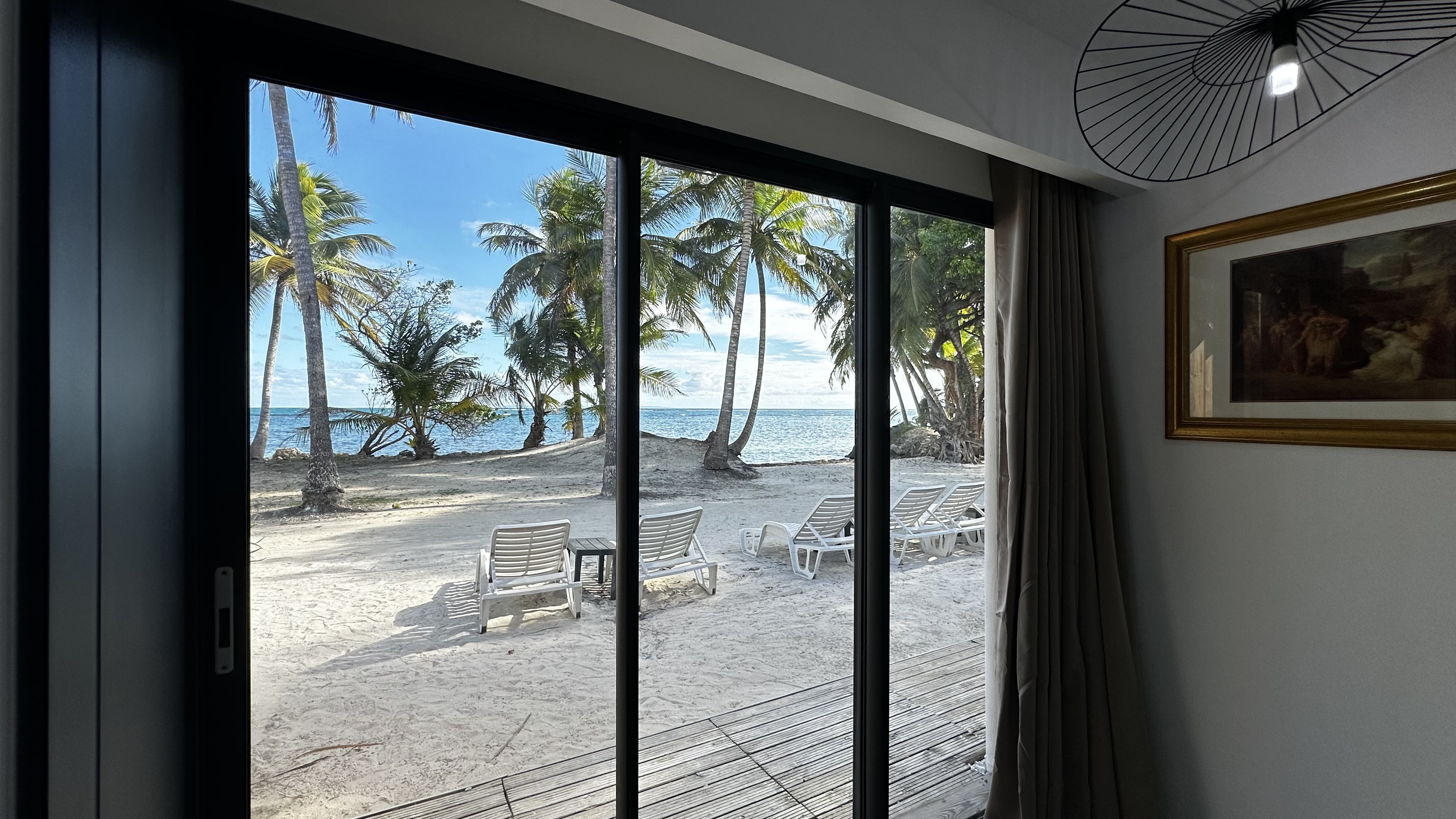 Be on the beach lagoon chambre 2 vue mer
